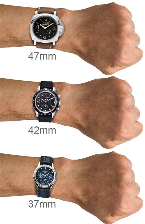 how big is 44mm watch.